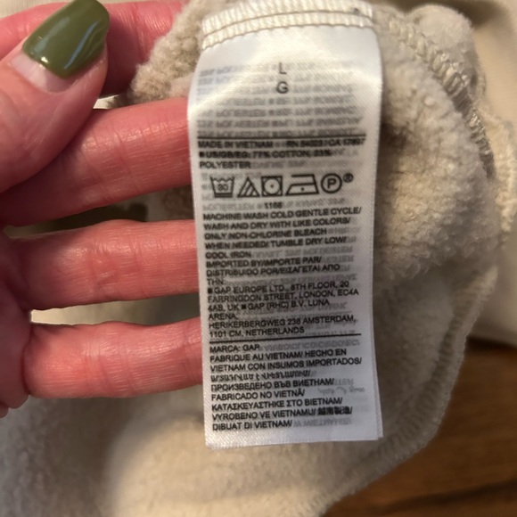 Gap Vintage Soft Raglan Sweatshirt - Picture 5 of 7